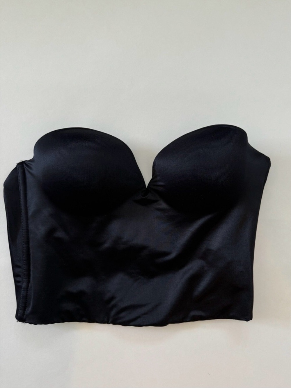 Wonderbra Black Strapless Longline Bustier